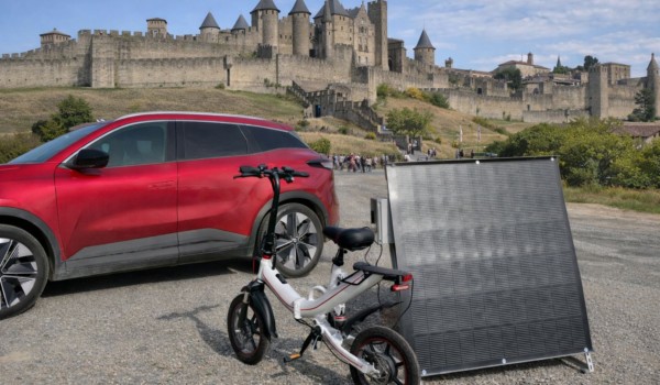 Mini station solaire touristique